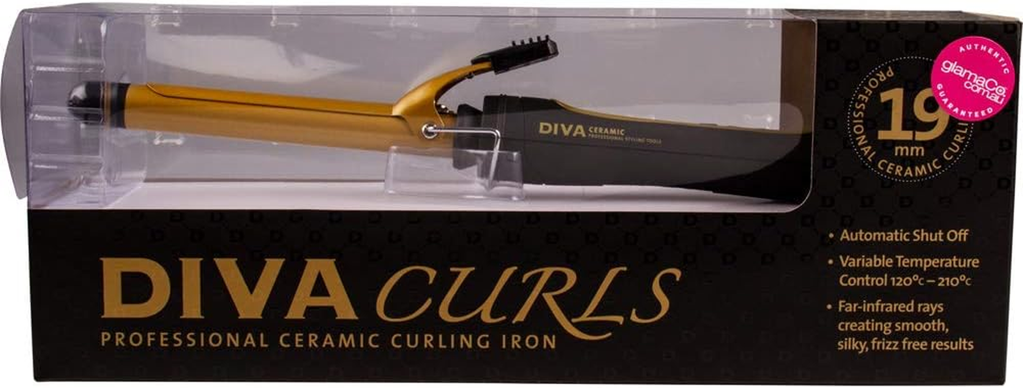 Diva Curls Professional Curling Tong 19Mm image number 2