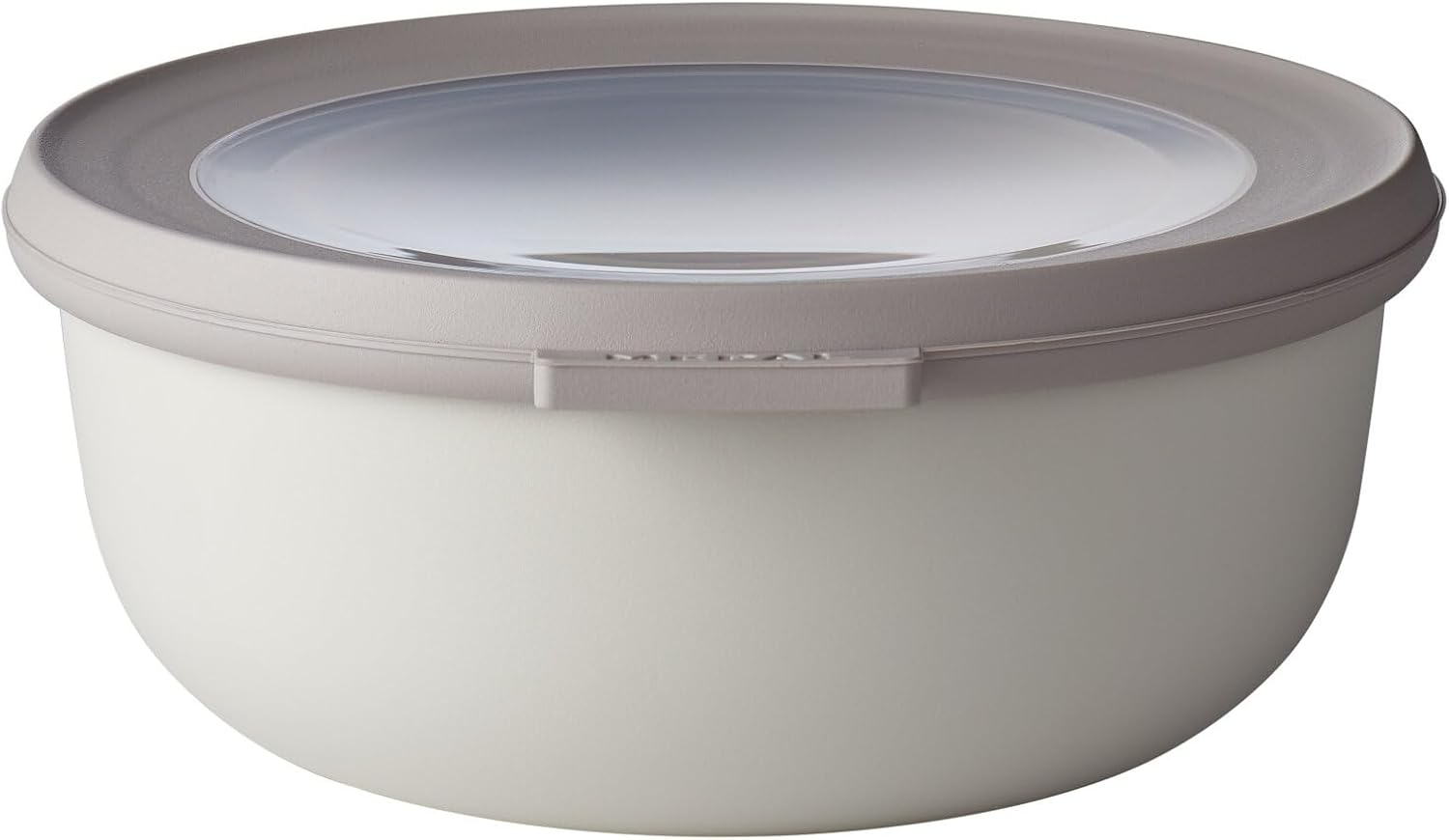 Mepal Cirqula round Multi Bowl 750Ml &ndash; Nordic White, Bpa-Free Airtight & Leakproof Food Storage Container with Lid, Microwave, Freezer & Dishwasher Safe, Made in Holland