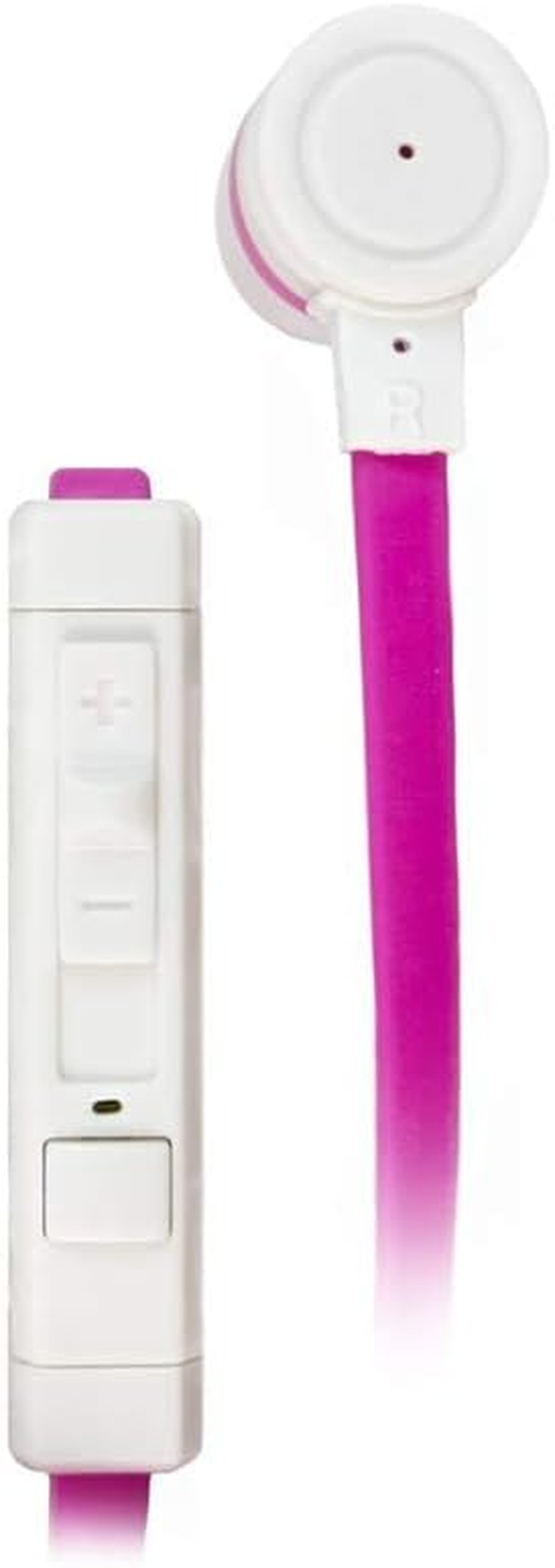 Aiino Universal Headset with Microphone for Smartphone Iphone/Samsung/Huawei (Pink/White)