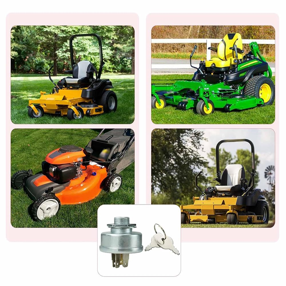 Craftsman Riding Lawn Tractor Mower Ignition Starter Switch,Replacement Igmition Switch for MTD 725-0267, 725-0267A, 925-0267, 925-0267A image number 6
