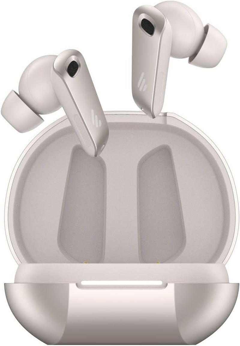 Edifier Neobuds Plus-48Db Active Noise Cancelling Earbuds, Balanced Armature and 10Mm Dynamic Driver, Hi-Res Sound, LHDC, LDAC, AI Clear Calls with 6 Mics, Wireless Charging, Bluetooth 5.4 - Starlight - Black image number 4