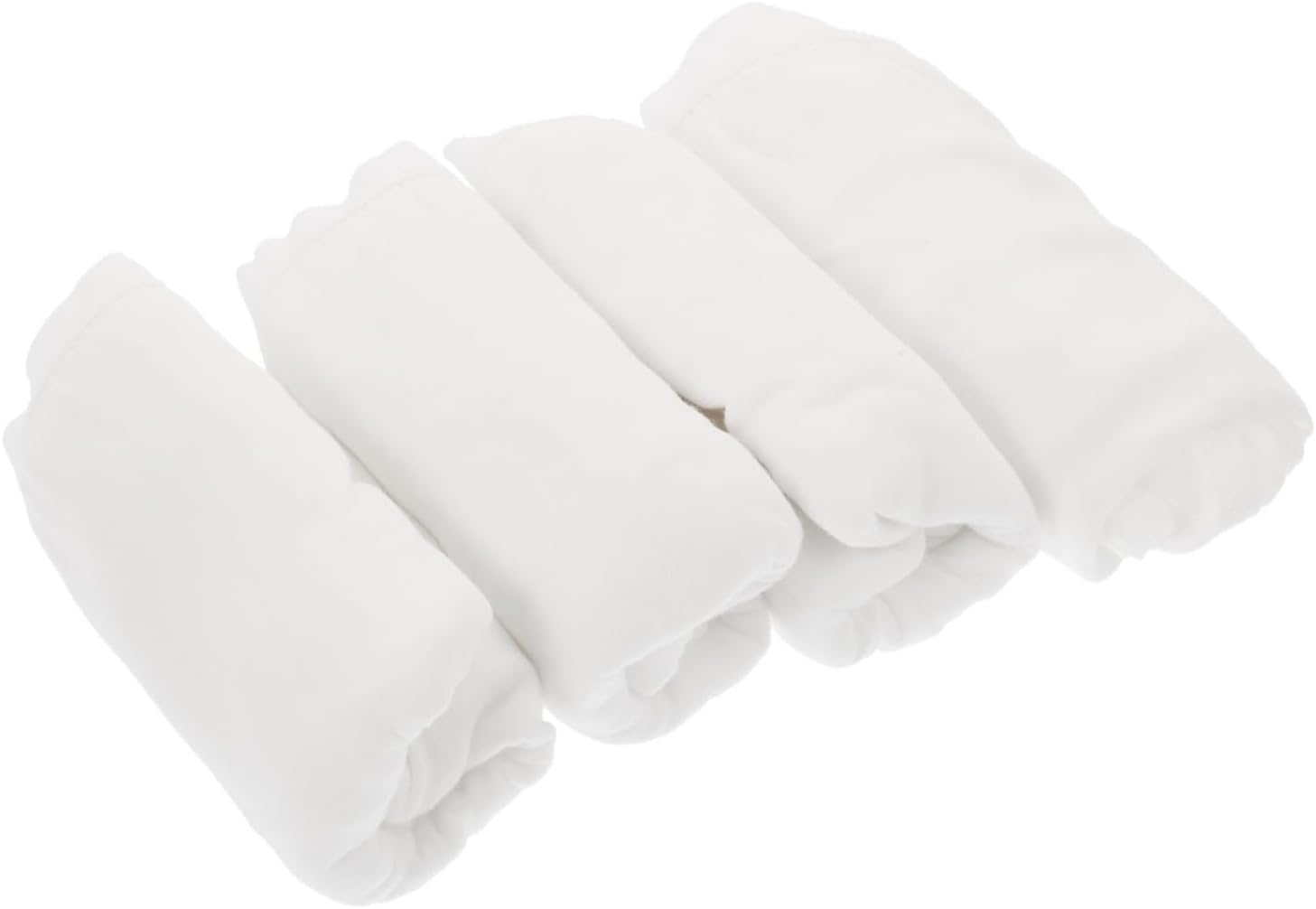 4Pcs Disposable Postpartum Panties White XXL Flexible High Elastic Waist Briefs for Women Nursing Care and Postpartum Confinement image number 2