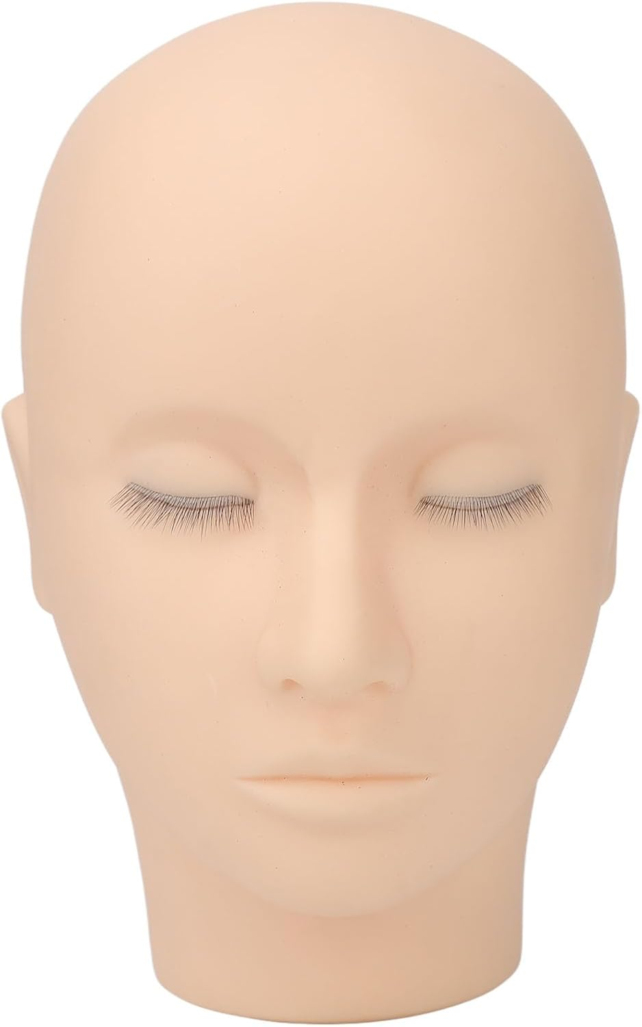 OVAQUIXI Lash Mannequin Head Silicone Makeup Mannequin Authentic Feel for Eyelash Extension Training image number 3