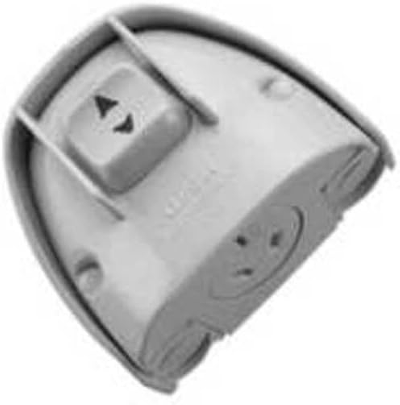 Clipsal 10A 250V Weather Proof Single Switch Socket Outlet, Grey