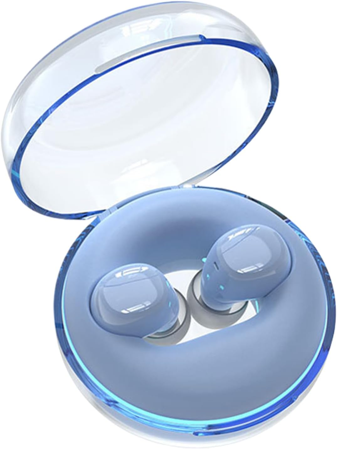 Jinyilwn High Precision Noise Cancelling Wireless Earbuds, Lightweight Design, Connect, Noise Cancelling, Comfortable Long Wear - for Outdoor Sleep Workout Cycling Fitness Travel Office Mobile Player image number 5