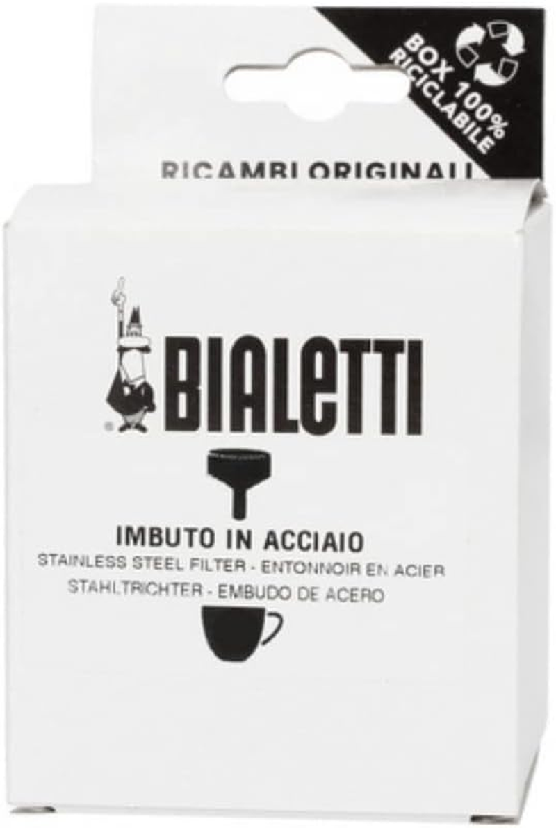 Bialetti - Spare Parts, Replacement Stainless Steel Funnel for Stainless Steel Coffeemaker, 6 Cup, INOX, 0800513 image number 3