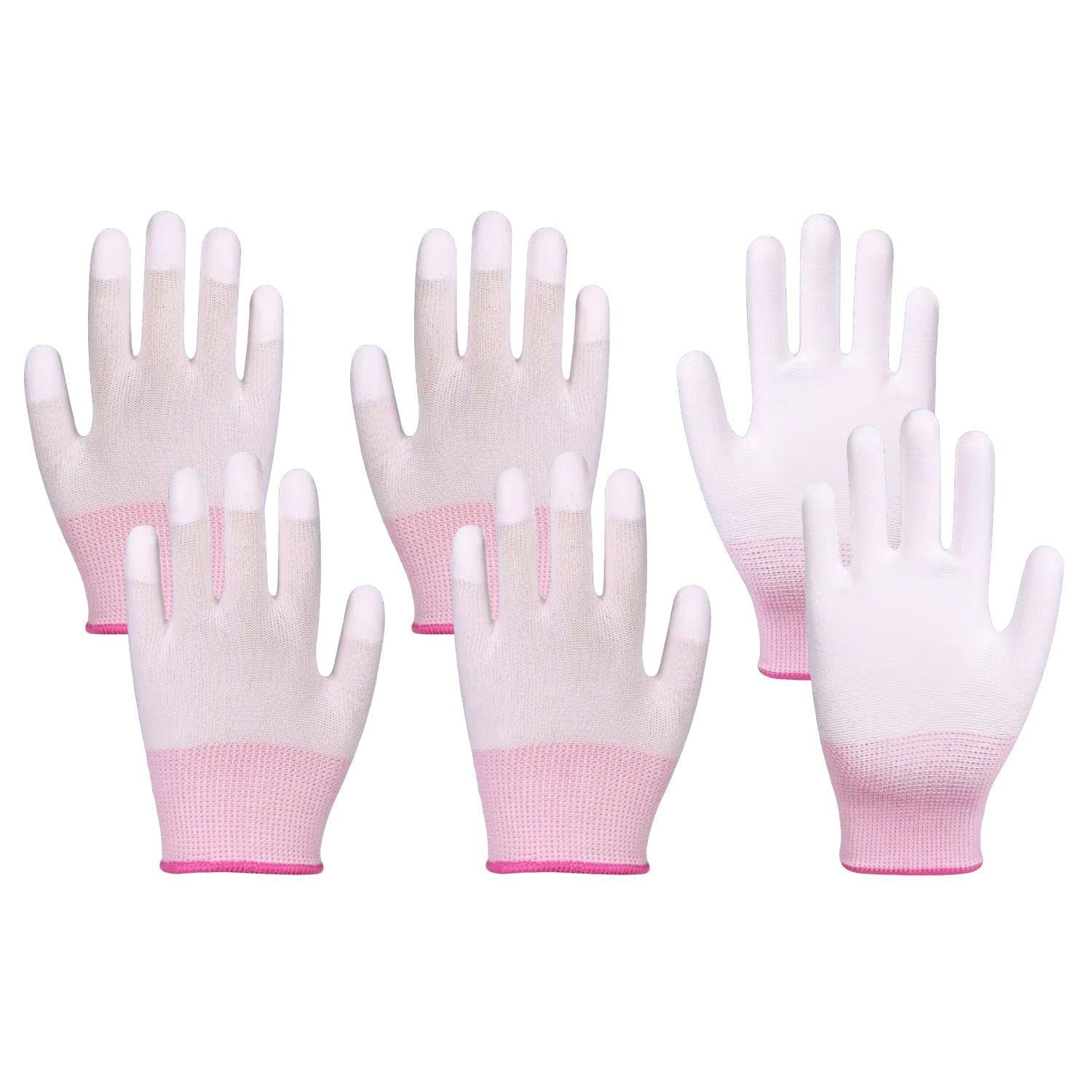 3 Pieces Curly Hair Gloves, Heat Resistant Gloves, Hairdressing Salon Tools, Non Slip Gloves image number 1