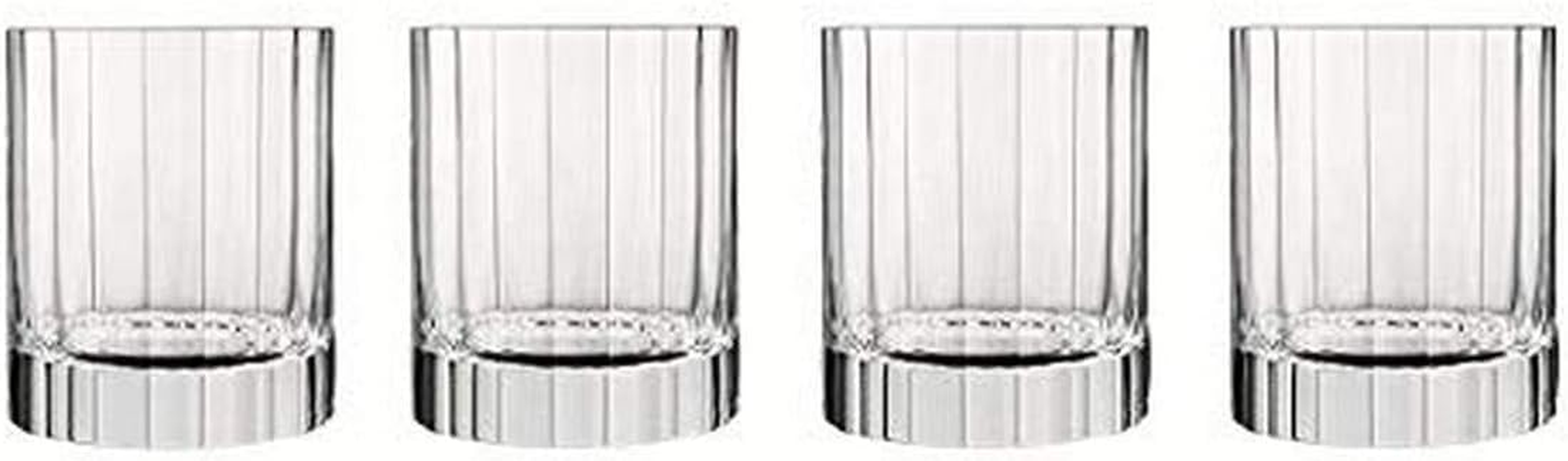 Luigi Bormioli C516 Bach Gin Glass 4-Pieces, 600 Ml Capacity, Clear, 4 Count (Pack of 1)