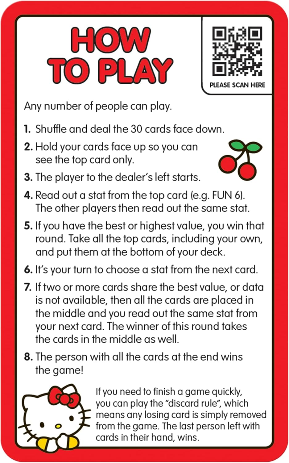 Top Trumps Specials Hello Kitty Card Game image number 3