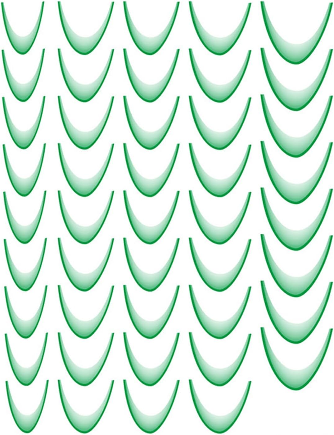 French Manicure Stickers | Moon Shaped Nail Tips Decals - 3D French Manicure Stickers Fingertip Self-Adhesive Decals Decorations for Women