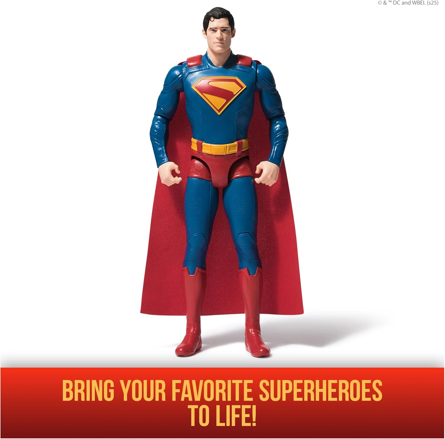 DC Comics, Superman 12-Inch Superhero Action Figure, Kids Toys for Boys and Girls Pretend Play, for Ages 4 and Up image number 5