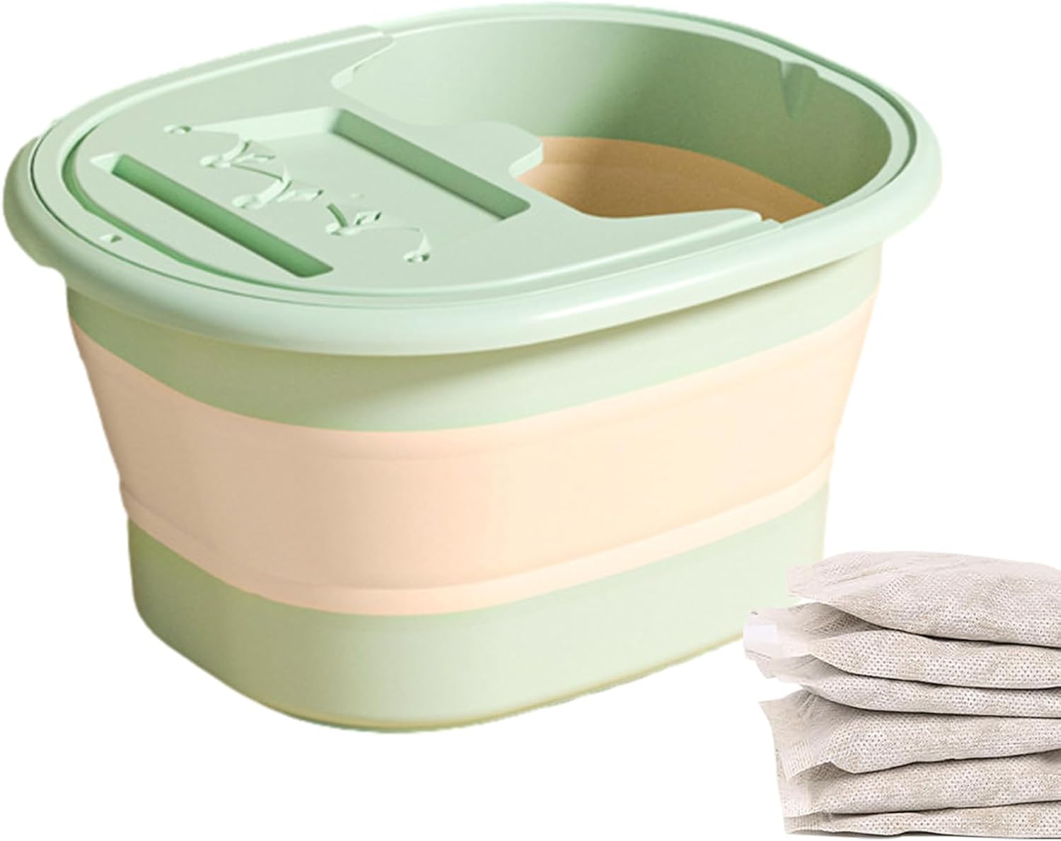Foot Soaking Tub,Portable Foot Bath Basin - Foot Bath Soak Tub with Heat Preservation to Relieve Discomfort Borato image number 6