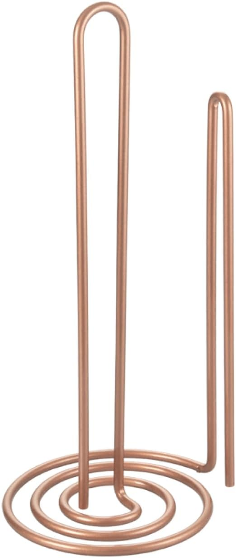 Metaltex Kitchen Roll Holder, Steel, Copper, 15 X 15 X 32 Cm image number 4