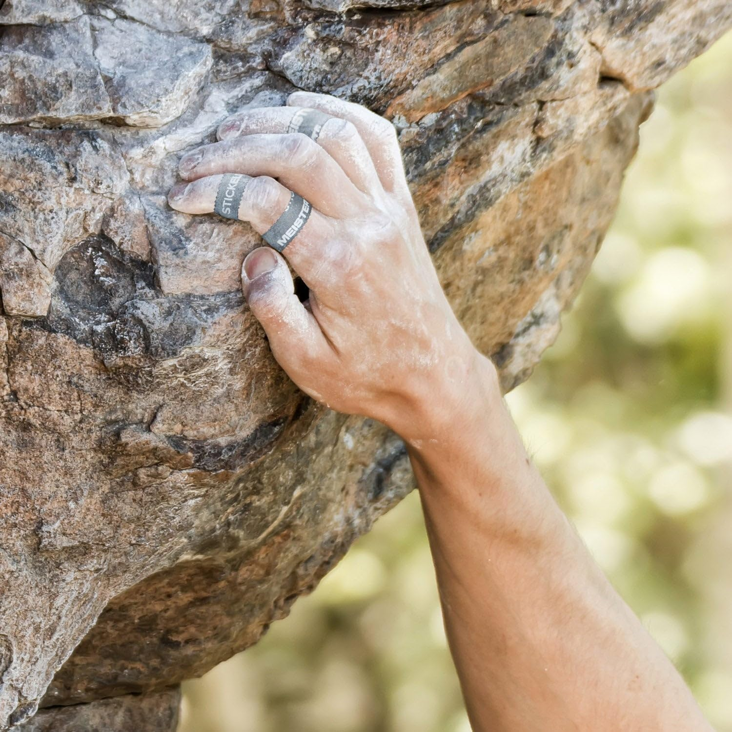 Meister Stickelite Professional Porous Athletic Tape for Fingers & Toes - 15Yd X 1/2" - Black - 2 Rolls image number 1