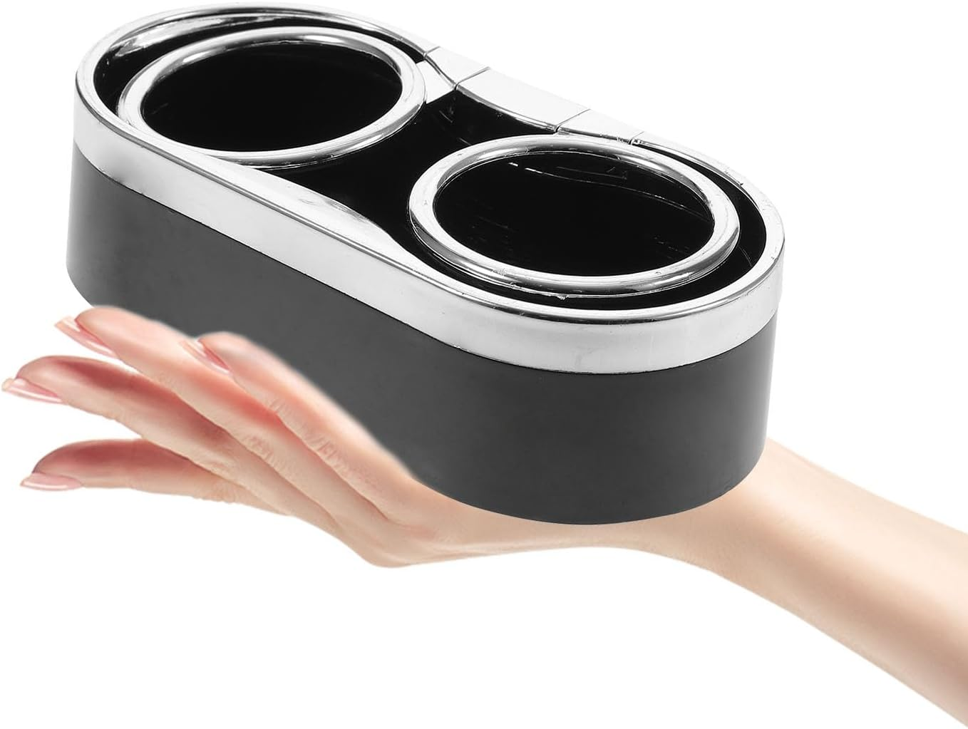 TIDTALEO 1Pc Double Cup Holder Water Cup Holder Car Cup Car Dashboard Accessories Dual Cup Holders for Car Multifunction Beverages Drink Holder for Car Back Seat Floor Cup Holder Red