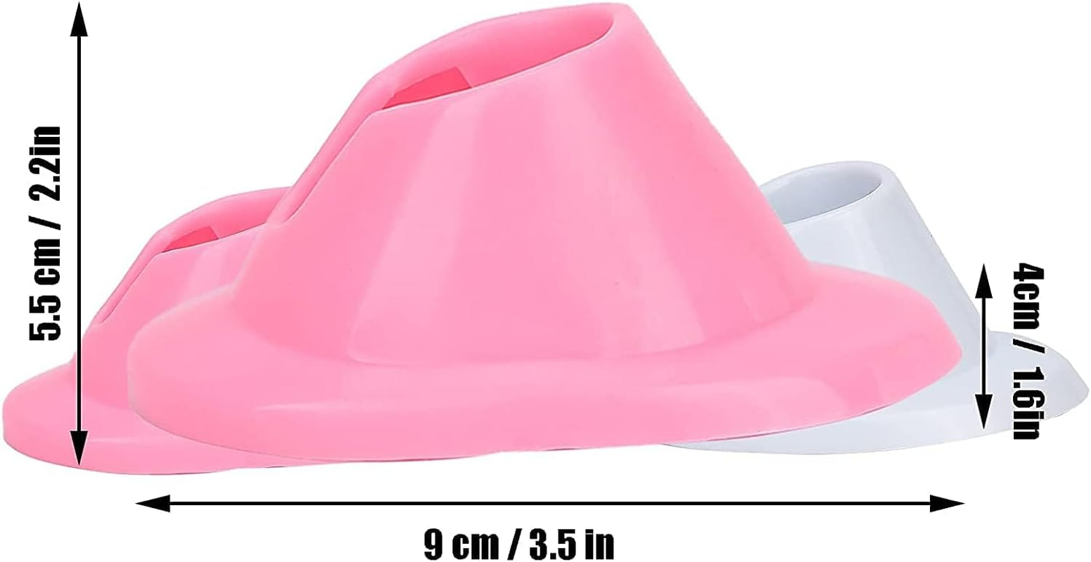 Jjlfresheners 2Pcs Soft Rubber Nail Polish Bottle Holder Nail Polish Stand Anti-Spill Nail Art Organizer Display Manicure Tools for Nail Art Salon Professional Design Nail Art and Polish