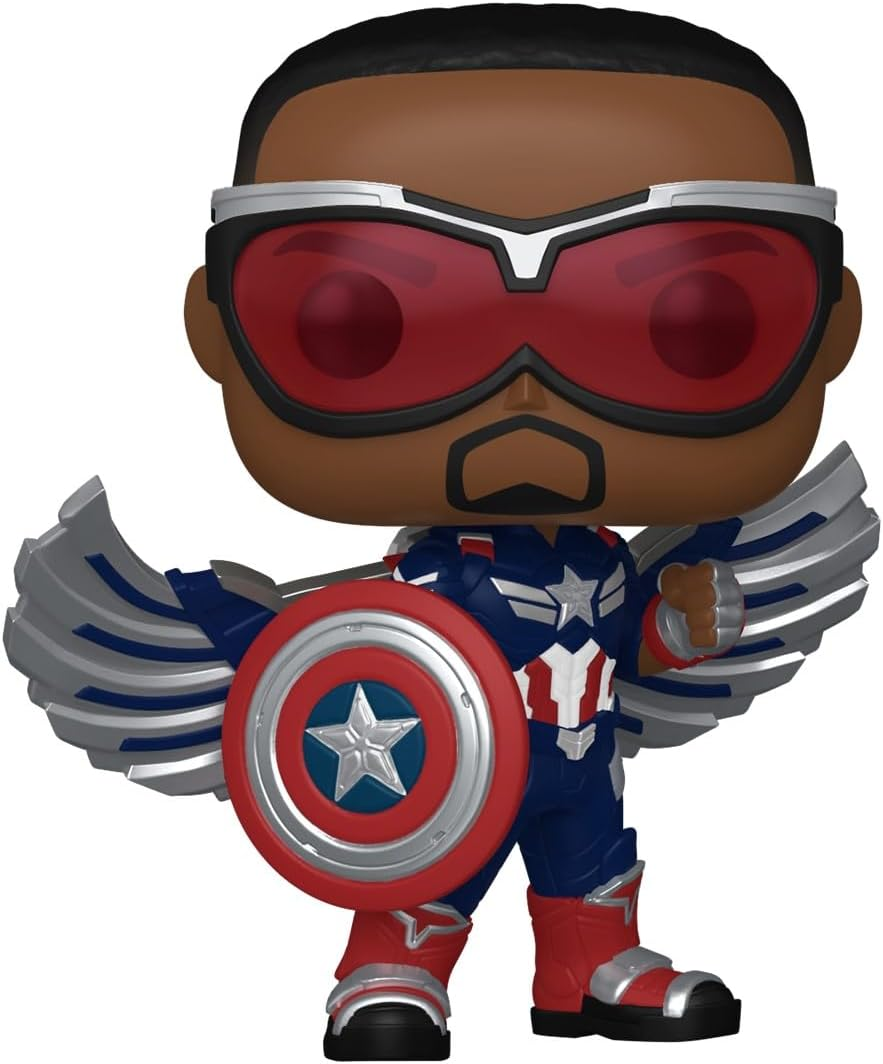 FUNKO POP! MARVEL: Captain America: Brave New World - Captain America (Sam Wilson) image number 3