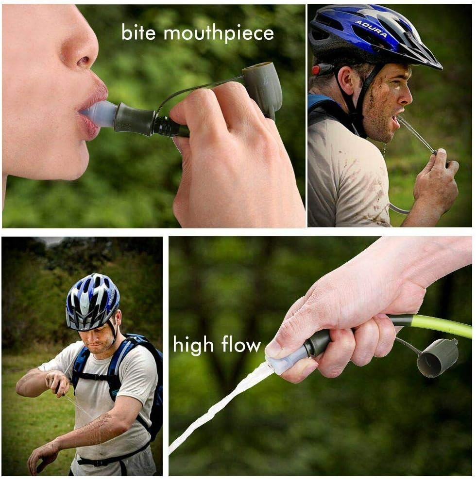 OZSTOCK Water Bladder Backpack Hydration System Pack Camping Cycling Hiking image number 4