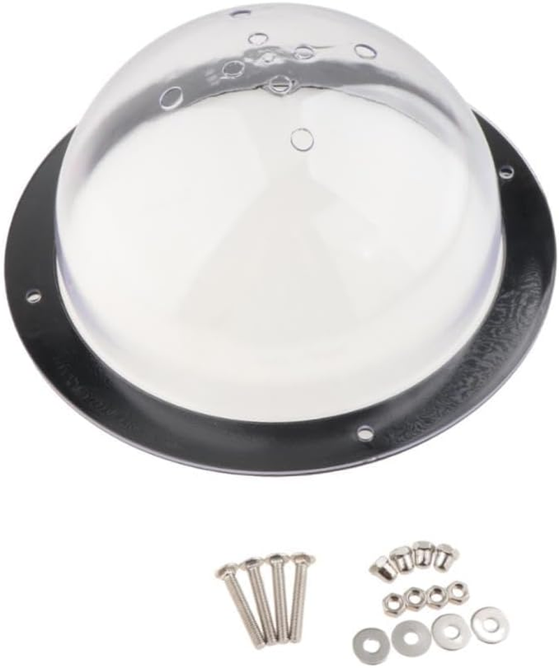 MYCENSE Dog Fence Window Viewer Transparent Doggie Fence Window Acrylic Dome for Yard, Garden, Outdoor, Tree House, Reduced Boredom