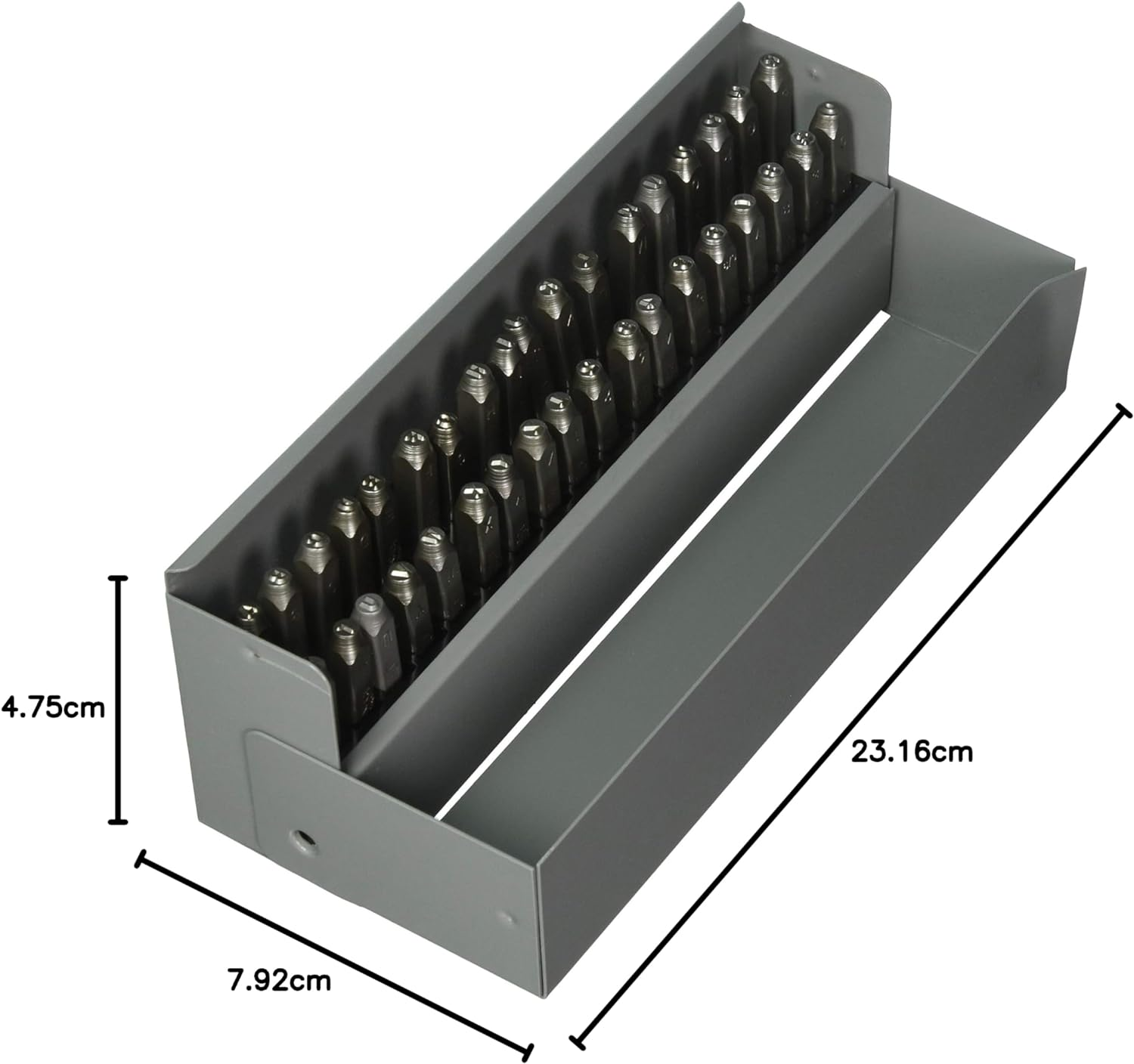 CH Hanson 21625 1/8" Heavy Duty Letter & Stamp Set image number 3
