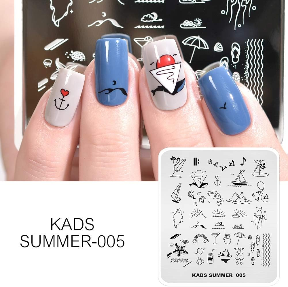 KADS Art Stamping Plate Template Design Tool DIY Image Plate (SU005) image number 4