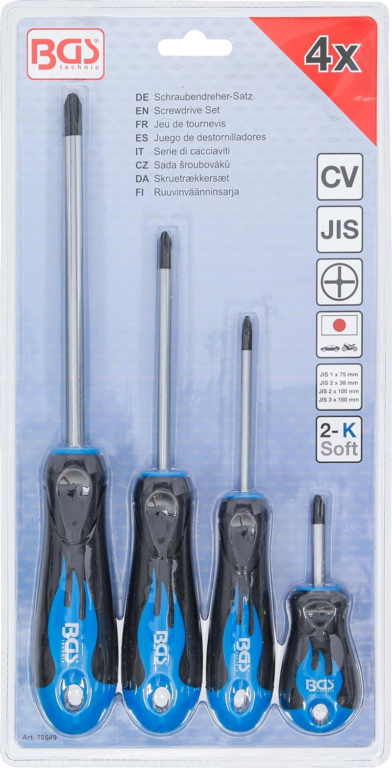BGS 70049 | Screwdrive Set | JIS Standard | 4 Pcs. image number 2