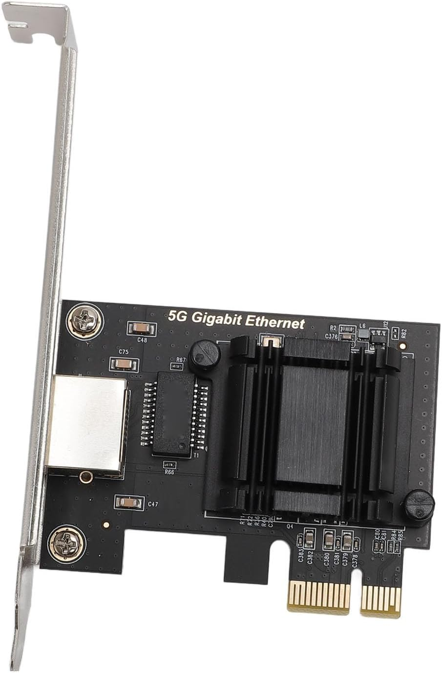 5Gbps Pcie Network Card, Pcie to RJ45 Ethernet Network Adapter, RJ45 LAN Adapter for Windows10/11 Linux Desktop PC image number 1