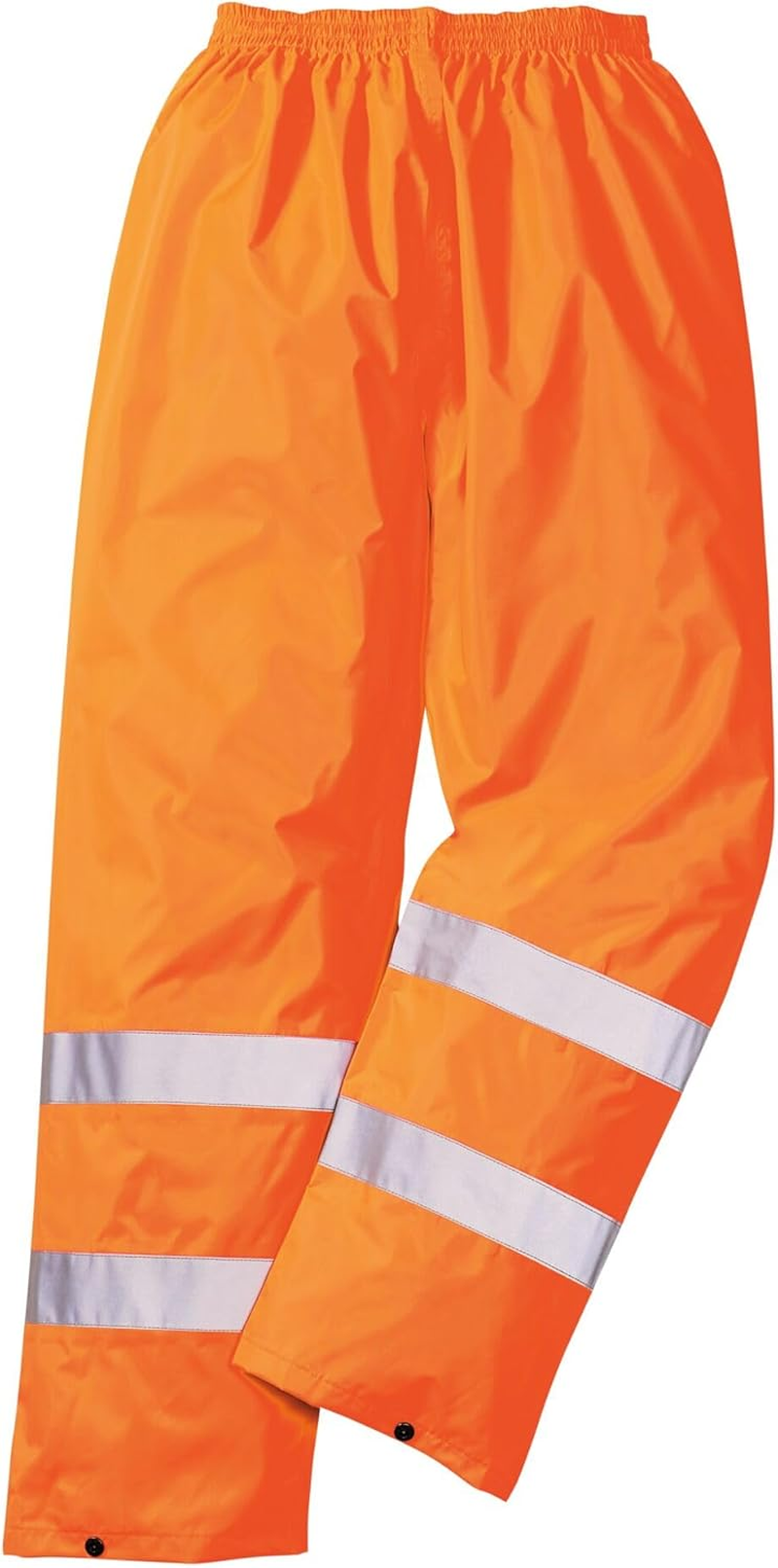 Portwest Mens Hi Vis Rain Trousers Orange image number 4