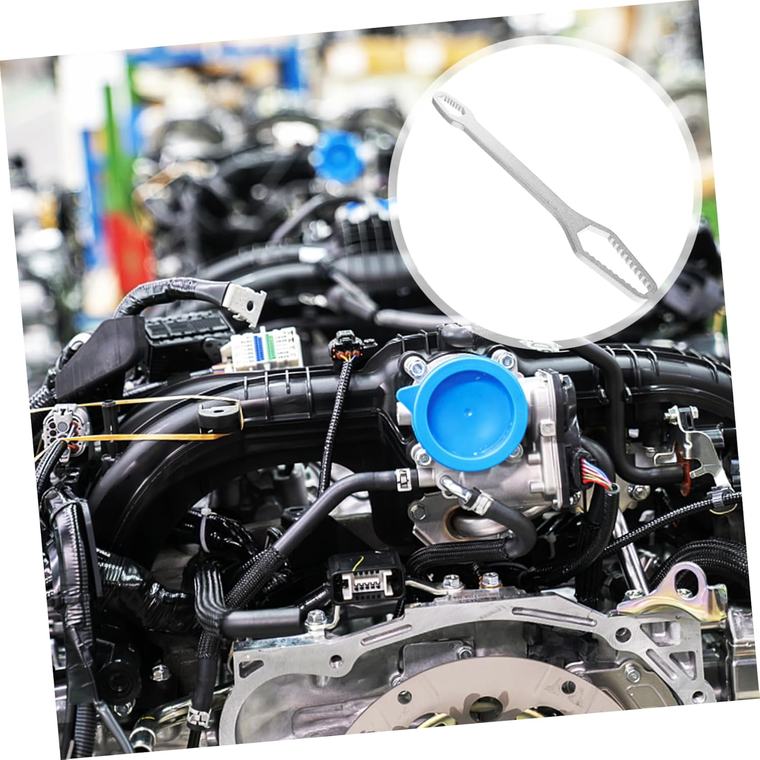 Homoyoyo Multifunctional Wrench Tool Adjustable Double-Ended Self-Tightening Wrench for Automotive and Household Repairs Construction Efficient Versatile Use image number 3