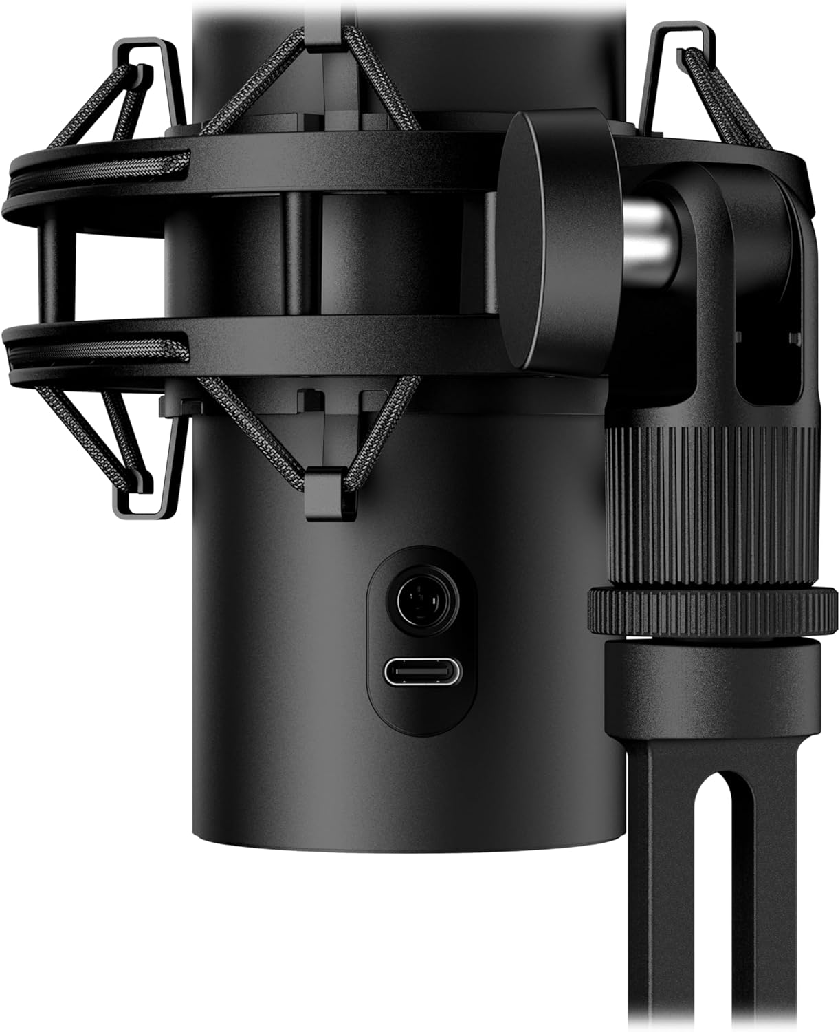 Hyperx Quadcast 2 S &ndash; USB Microphone, with RGB Lighting, Streaming and Podcasting, with On-Board Controls, LED Lighting, Removable Shock Mount, PC, Mac, USB-C - Black image number 4