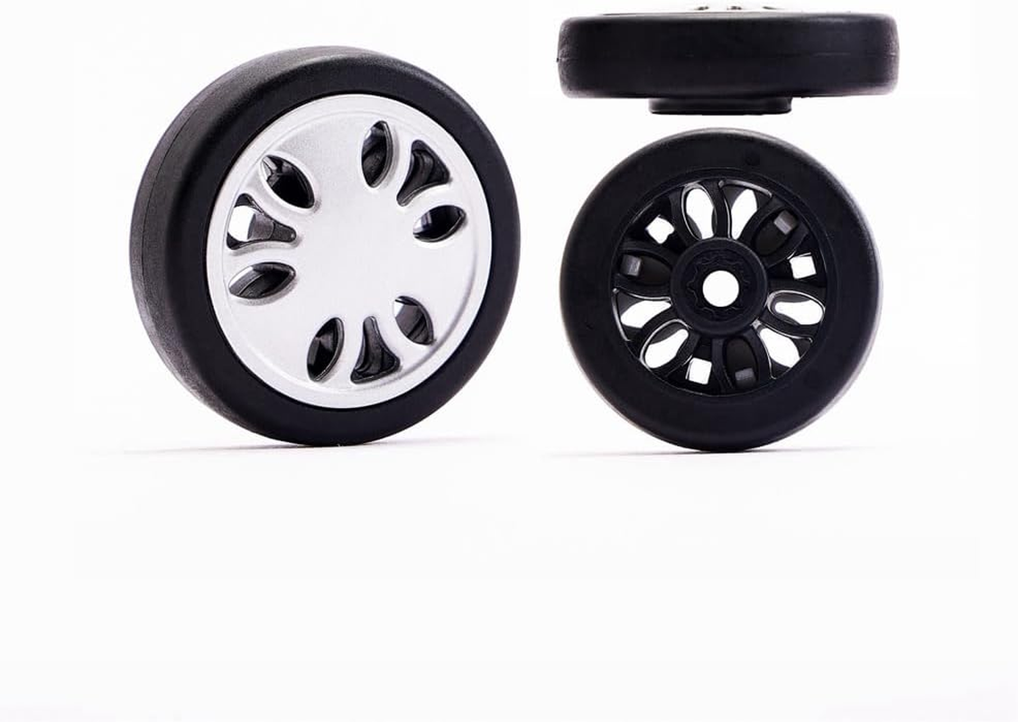 Tuperoymse 48X Luggage Accessories Wheels Aircraft Suitcase Pulley Rollers Mute Wheel Wear- Parts Repair 55X12Mm image number 1