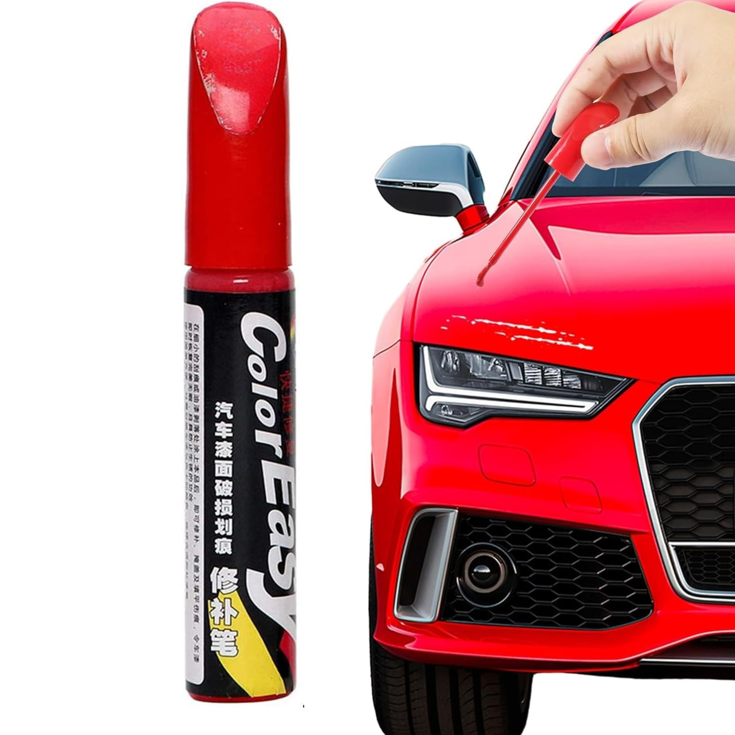 EZONEDEAL Car Scratch Removal for Deep Scratches - Auto Touch-Up Paint Black - Car Paint Repair (Black)