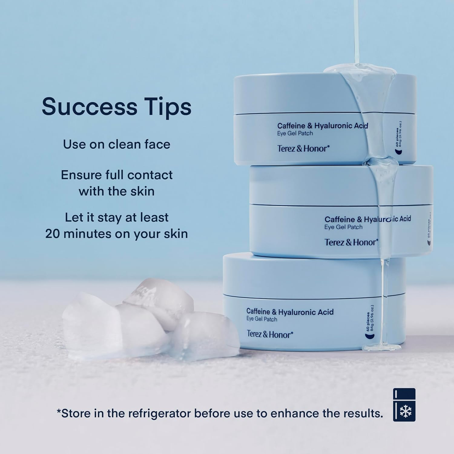 Under Eye Patches Korean Skincare: Caffeine & Hyaluronic Acid Gel under Eye Mask for Puffy Eyes Dark Circles & Eye Bags - Hydrating Anti-Wrinkle, Sensitive Skin Tested, Vegan Cruelty-Free, 30 Pairs image number 2