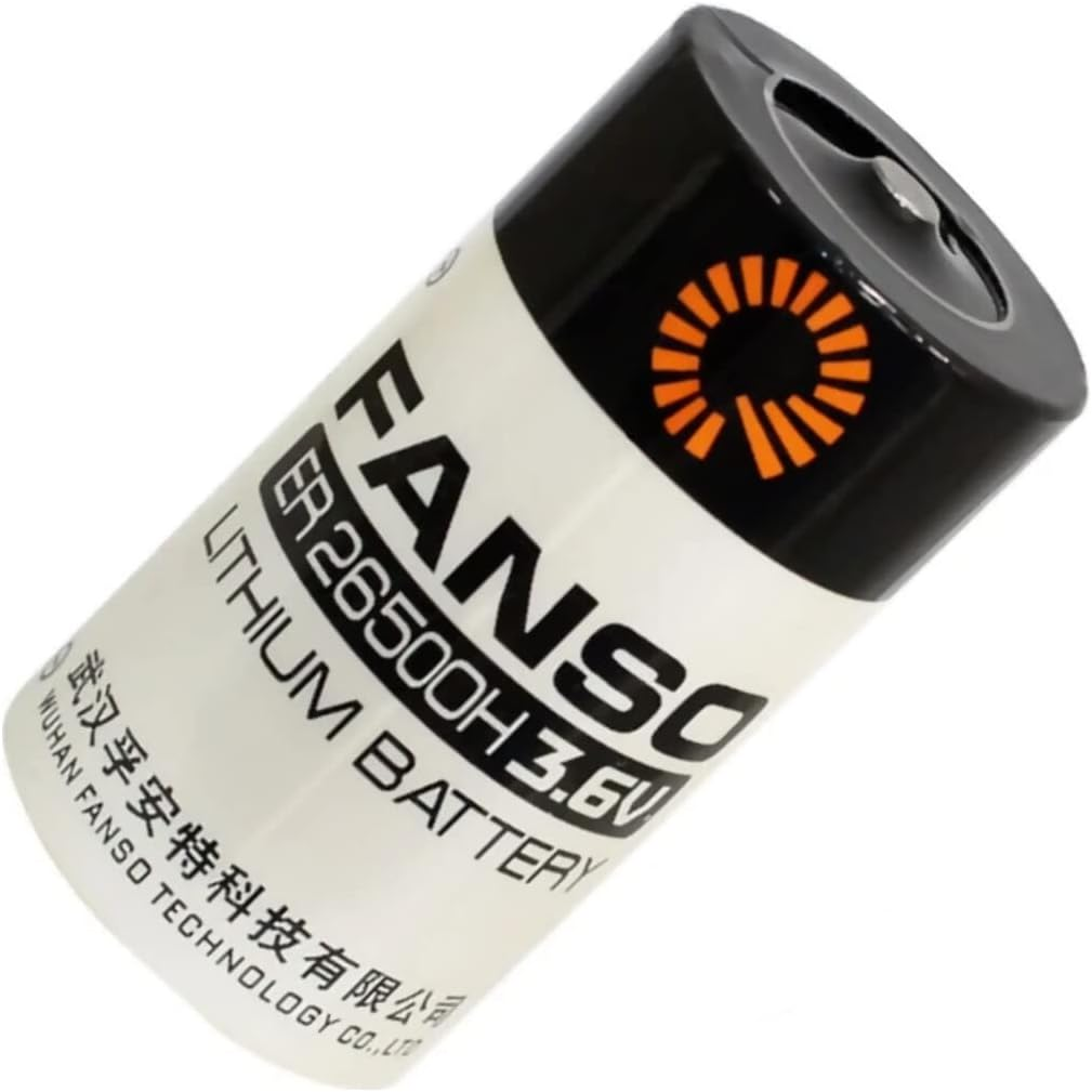 3.6V C Size(R14) Fanso ER26500H Lithium Battery 9Ah Li-Socl2, Compatible with LS26500