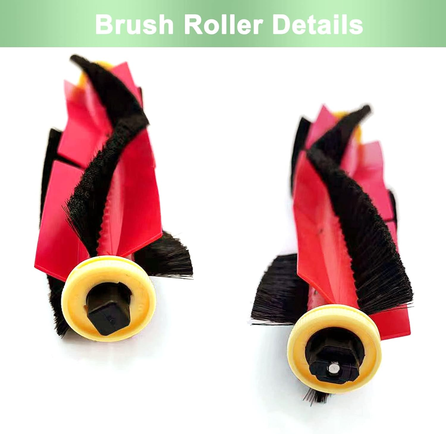 13 Packs Replacement Parts Compatible for Roborock S6 Pure, S6, E4,S4 Max, S6 Maxv, S5, S5 Max, S4, E2, E3,E5 E20 E25 E35 S50 S65 Xiaomi Mijia Robot Vacuum, 3 Main Brushes, 4 Filters, 6 Side Brushes image number 3