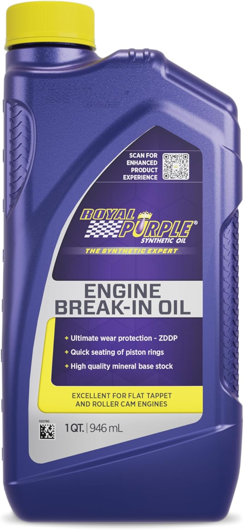 Royal Purple 11487 High Performance Engine Break-In Oil - 1 Qt. image number 1
