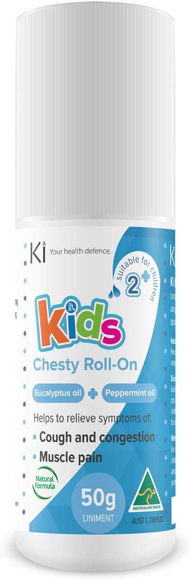 Ki Kids Chesty Roll on 50 G