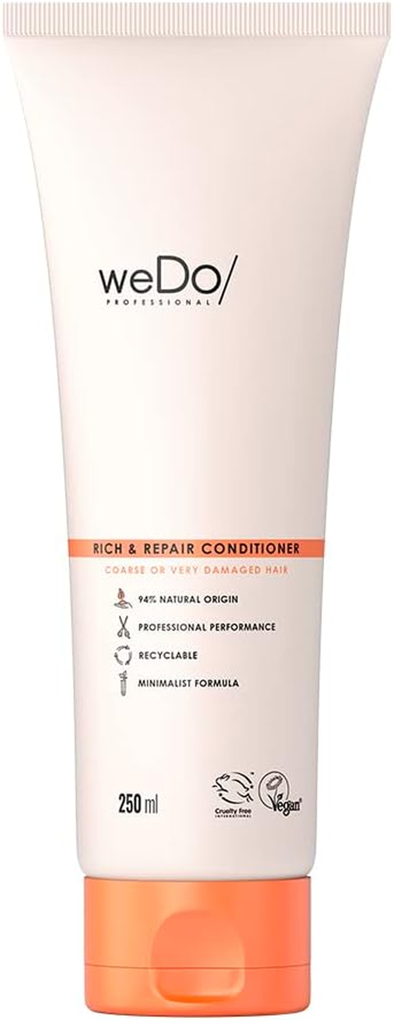 Wedo Professional Rich and Repair Silicone Free Conditioner for Damaged Hair 250 Ml image number 2