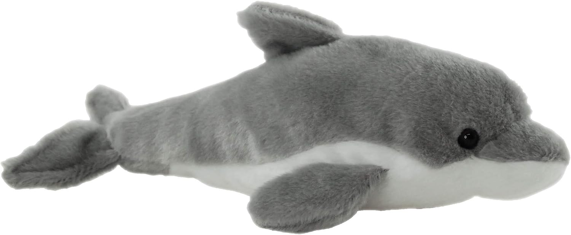 Elka Australia Dolphin Soft Plush Toy, Grey, 25 Centimeters