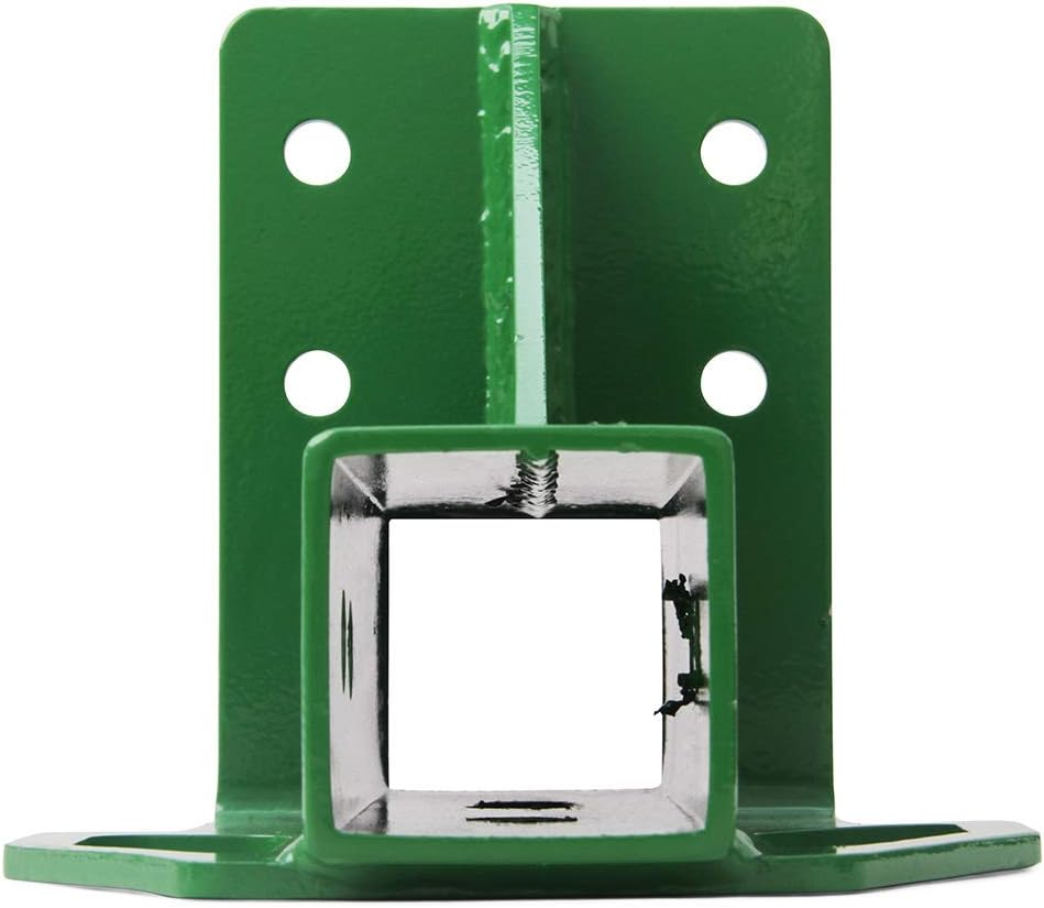ELITEWILL Green Rear Trailer Hitch Receiver Fit for John Deere Gator 4X2 6X4 Old Style with Bolt image number 5