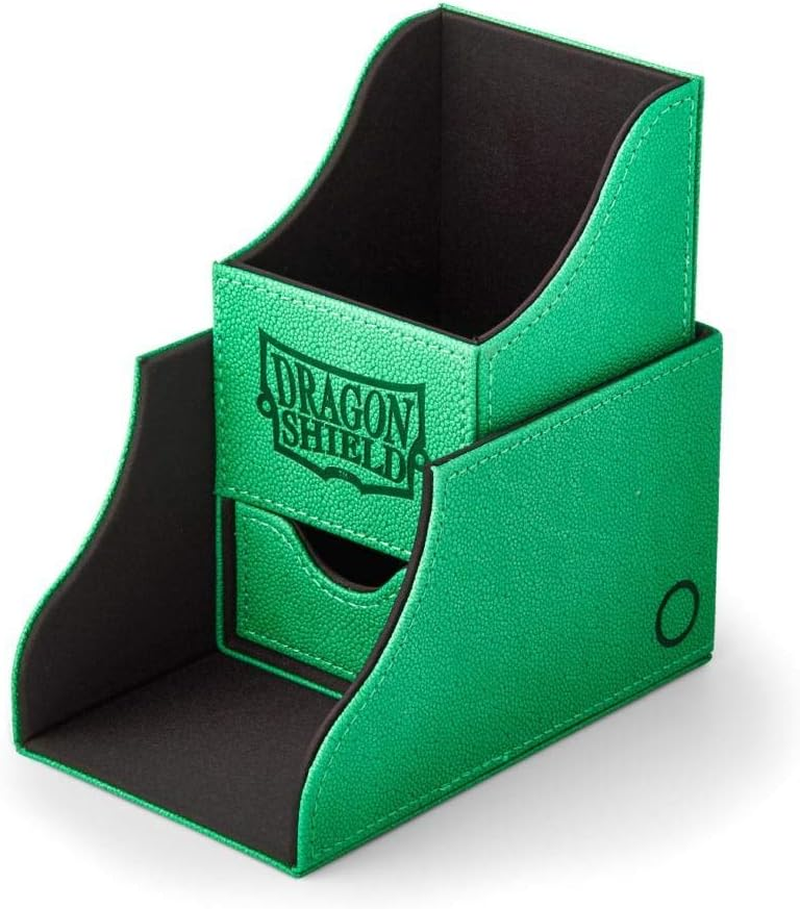 Dragon Shield Nest plus Deck Box, Light Green/Black - Light Green/Black image number 6