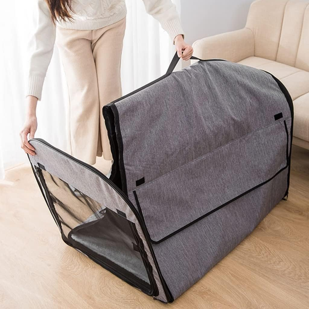 All-Season Dog Kennels Vehicle-Mounted Dog Houses Small Dog Houses Indoor Cat Houses, Pet Supplies(Color:Brown,Size:37 * 30 * 30Cm) image number 5