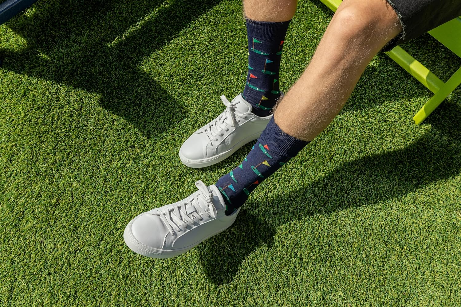 Hot Sox Men'S Novelty Sporting Crew Socks image number 3