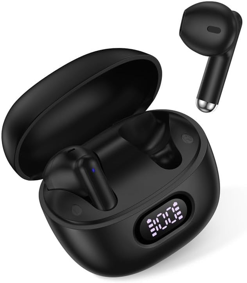 For Samsung Bud Wireless Earbuds Samsung Galaxy S25 Ultra S24 A17, Bluetooth Ear Buds, Wire Less Headphones for Iphone 17 16E 16 Pro Max/15 Google Pixel 10 Pro XL 9 Airpods, Oneplus, Apple Earphones