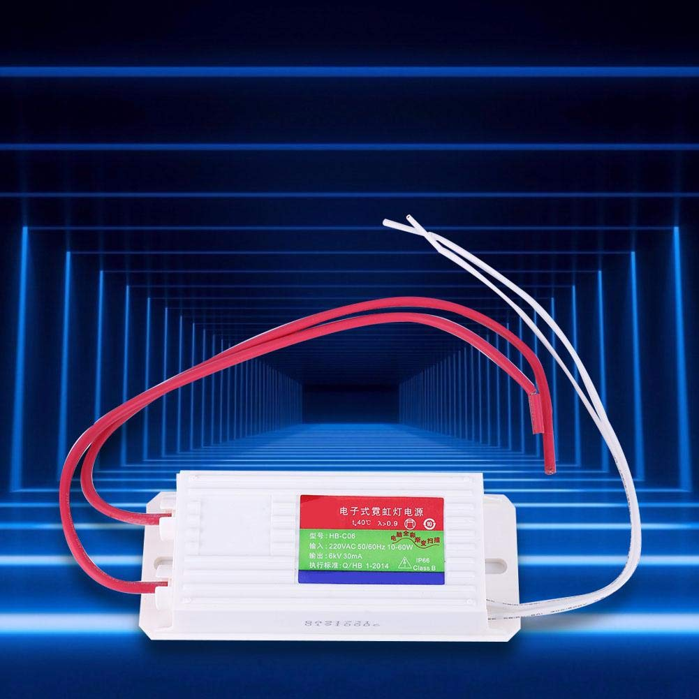 Spacnana Neon Light Electronic Transformer, 6KV 30Ma AC Input, IP66, for Outdoor Use image number 5