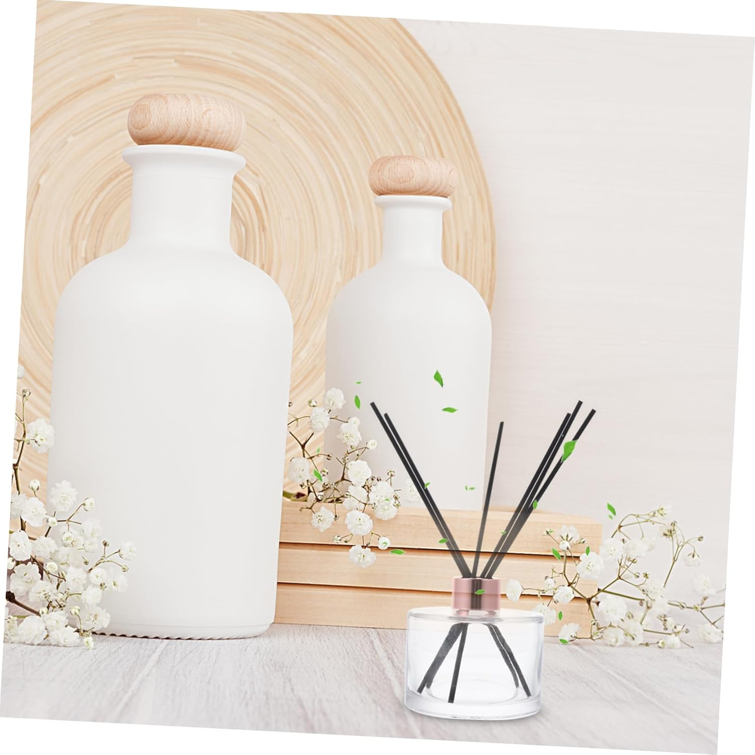 FRCOLOR Home Aromatherapy Perfume Bottle Empty Perfume Bottle Essential Oil Bottle Car Fragrance image number 6