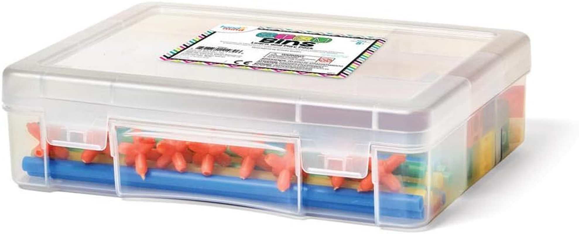Hand2Mind 93836 STEM Bins Play & Learn Pack, Multi-Coloured image number 2