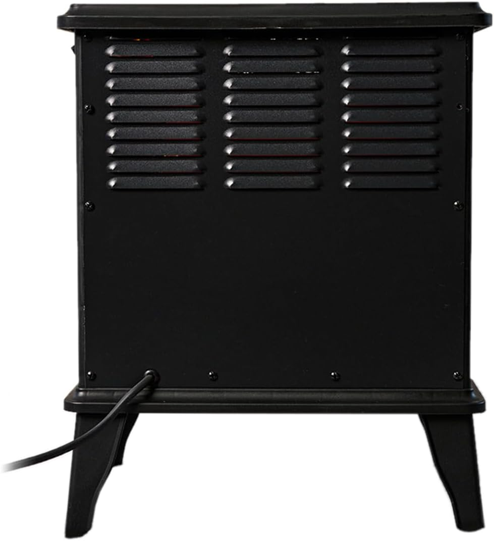 Electric Fireplace Portable Heater for Home with 2 Heat Levels (800W/1500W), LED Flame Effect, Overheat Protection, Heats up to 25M&sup2; image number 3