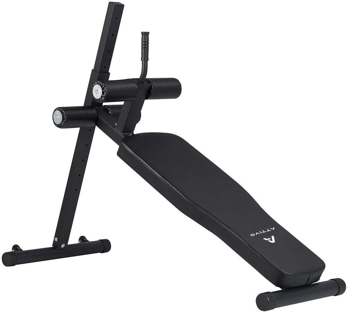 ATTIVO Sit up Bench for Core Workouts and Decline Bench Press. Adjustable Weight Bench image number 3