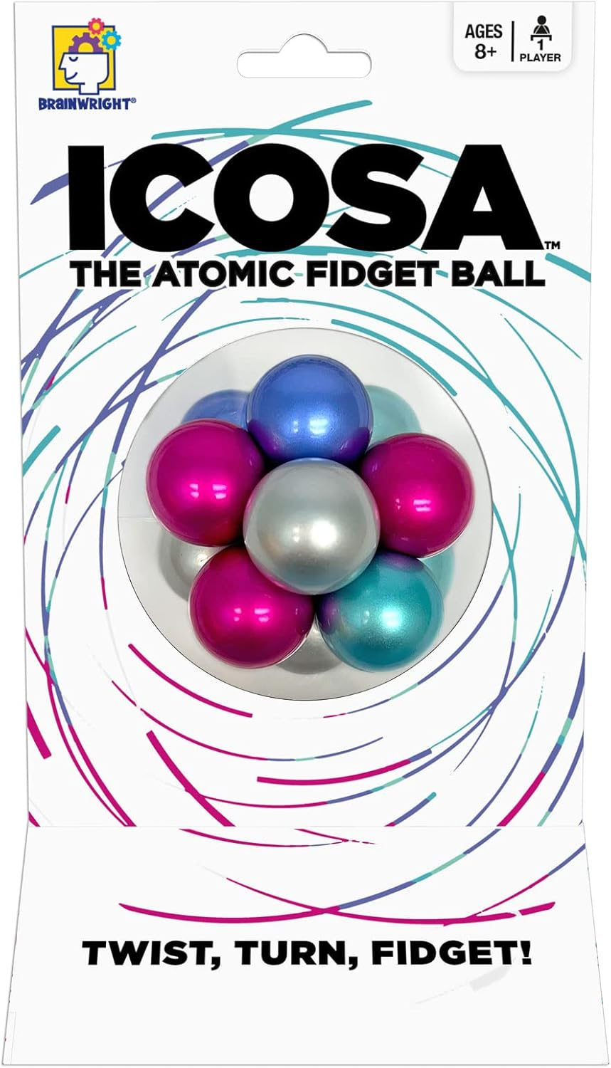 Brainwright ICOSA the Atomic Fidget Ball Pattern Game image number 2